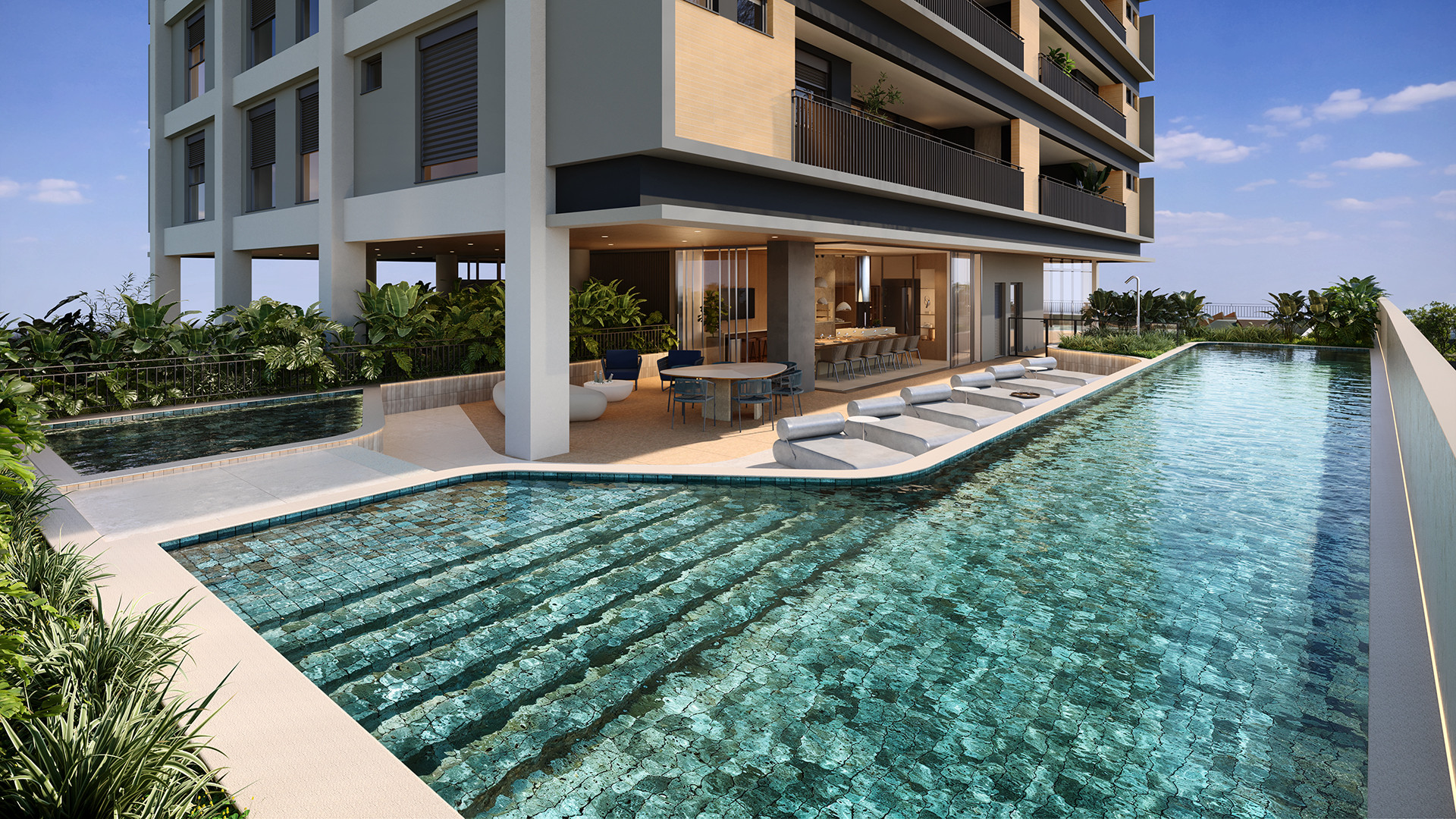 Fachada do Lavis Residencial