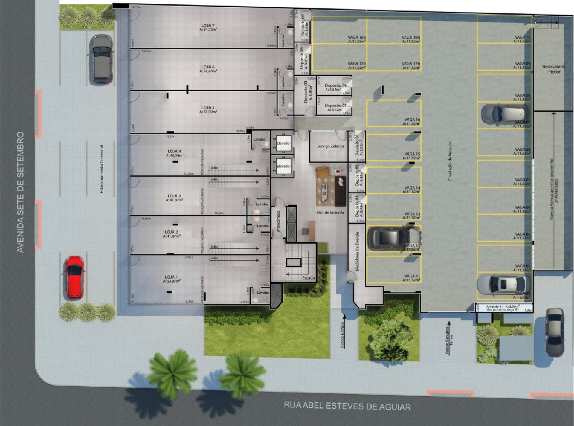 Residencial Bremen — planta 1