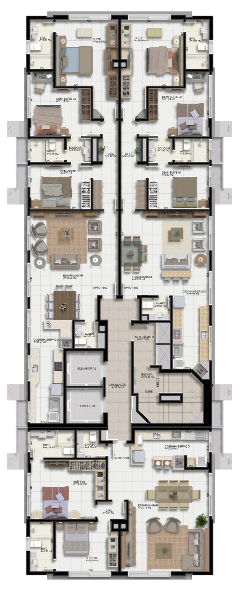 Residencial Hamburgo — planta 5